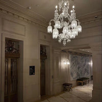 ثريا كريستالية كبيرة متعددة الطبقات من Rylight Luxury Royal