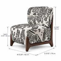 Savana Vintage Tiger Mountain Lounge Chair