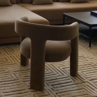 Rylight Modern Cutout Chair