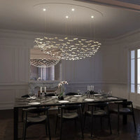 Rylight 84/102/170/192 Leaves Art Design Chandelier