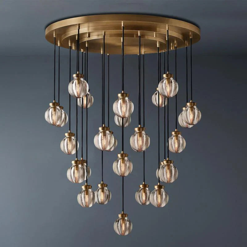 ثريا رايلايت الحديثة ذات الكرة اللؤلؤية الدائرية