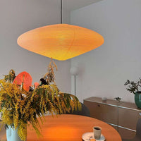 Rylight Hand-Crafted Minimalism White Paper Lampshade Pendant