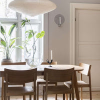Rylight Hand-Crafted Minimalism White Paper Lampshade Pendant