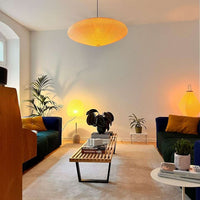 Rylight Hand-Crafted Minimalism White Paper Lampshade Pendant