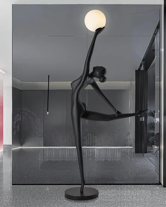 Rylight Ballerina Art Design Floor Lamp