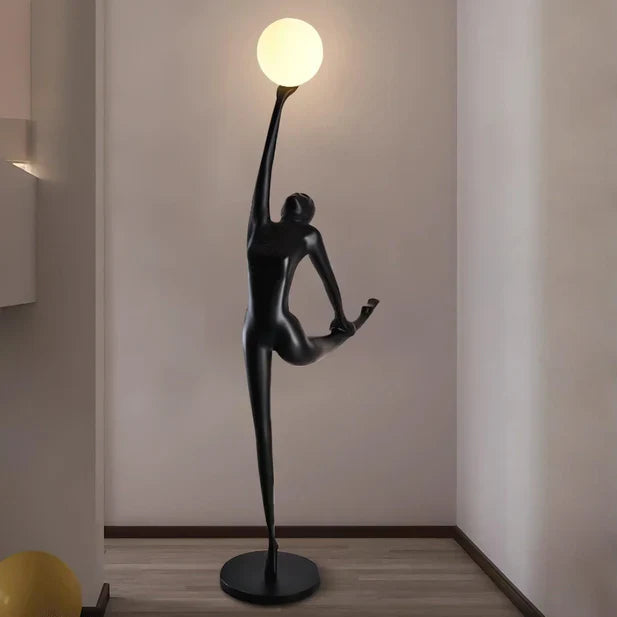 Rylight Ballerina Art Design Floor Lamp