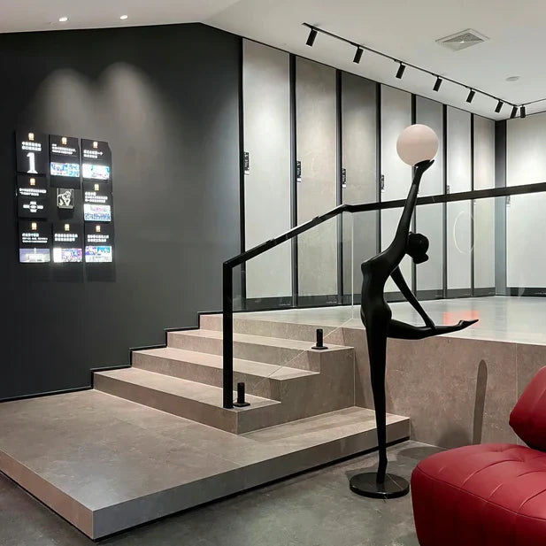 Rylight Ballerina Art Design Floor Lamp