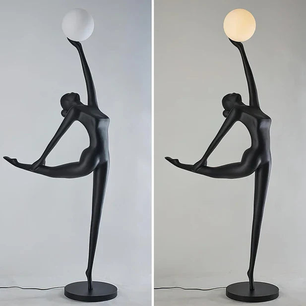 Rylight Ballerina Art Design Floor Lamp