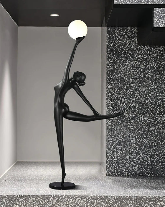 Rylight Ballerina Art Design Floor Lamp