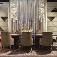 Irregular Art Glass Pendant Lamp