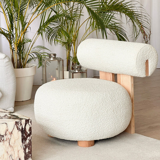 Rylight Boucle Lounge Chair