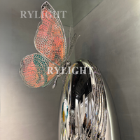 Chromatic Butterfly Stainless Steel Sculpture