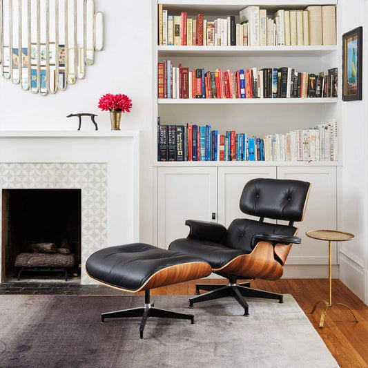 Rylight Modern Lounge Chair and Ottoman