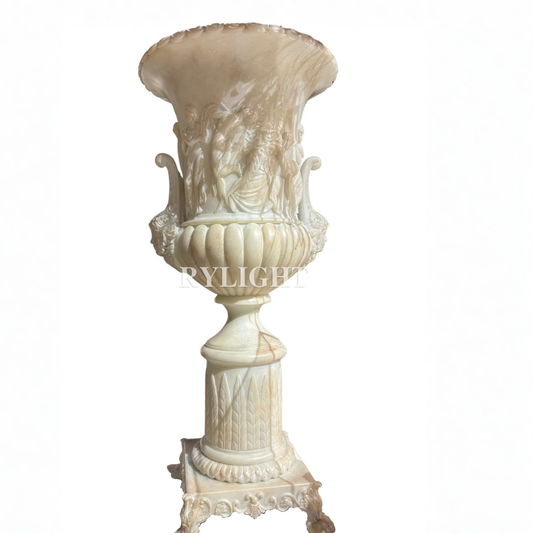 Classical Figural Relief Urn