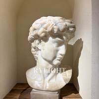 Timeless Gaze – Classical Figure Bust Sculpture
