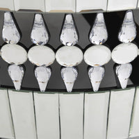 طاولة القهوة بمرآة مستديرة من رايلايت