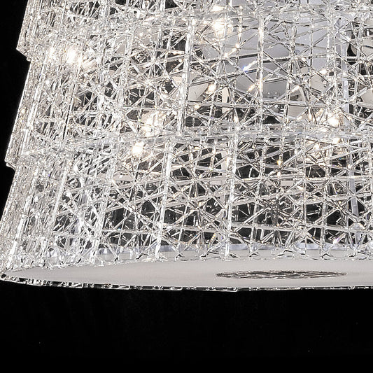Rylight Glacier Kristallen Kroonluchter voor Woonkamer/Slaapkamer/Eetkamer