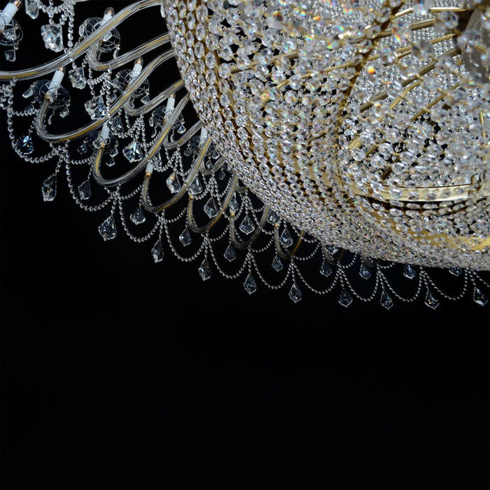 Rylight 60/87/178-Light Extra Large Crystal Candle Chandelier