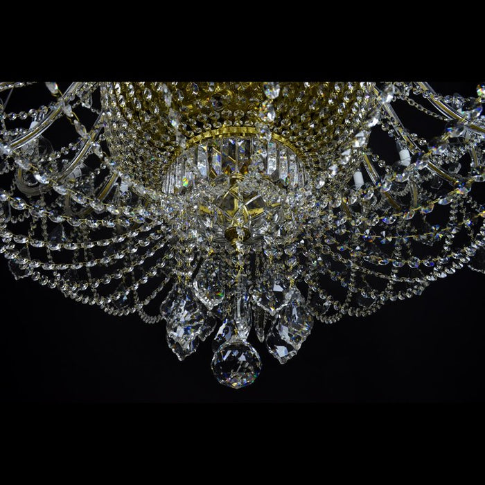 Rylight 60/87/178-Light Extra Large Crystal Candle Chandelier