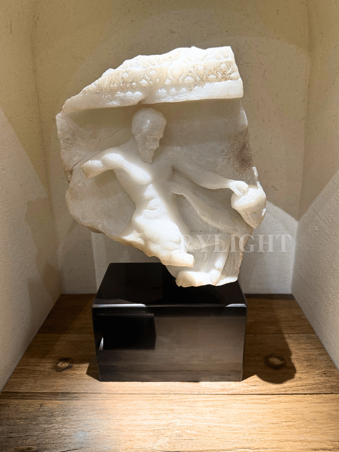 Fragment of Grace – Classical Figure Relief Sculpture