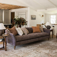 Modern Coffee Straight Sofa