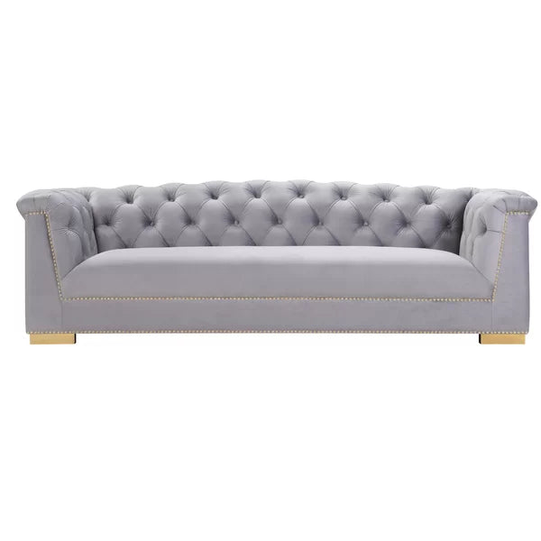 Rylight Cream Velvet Sofa