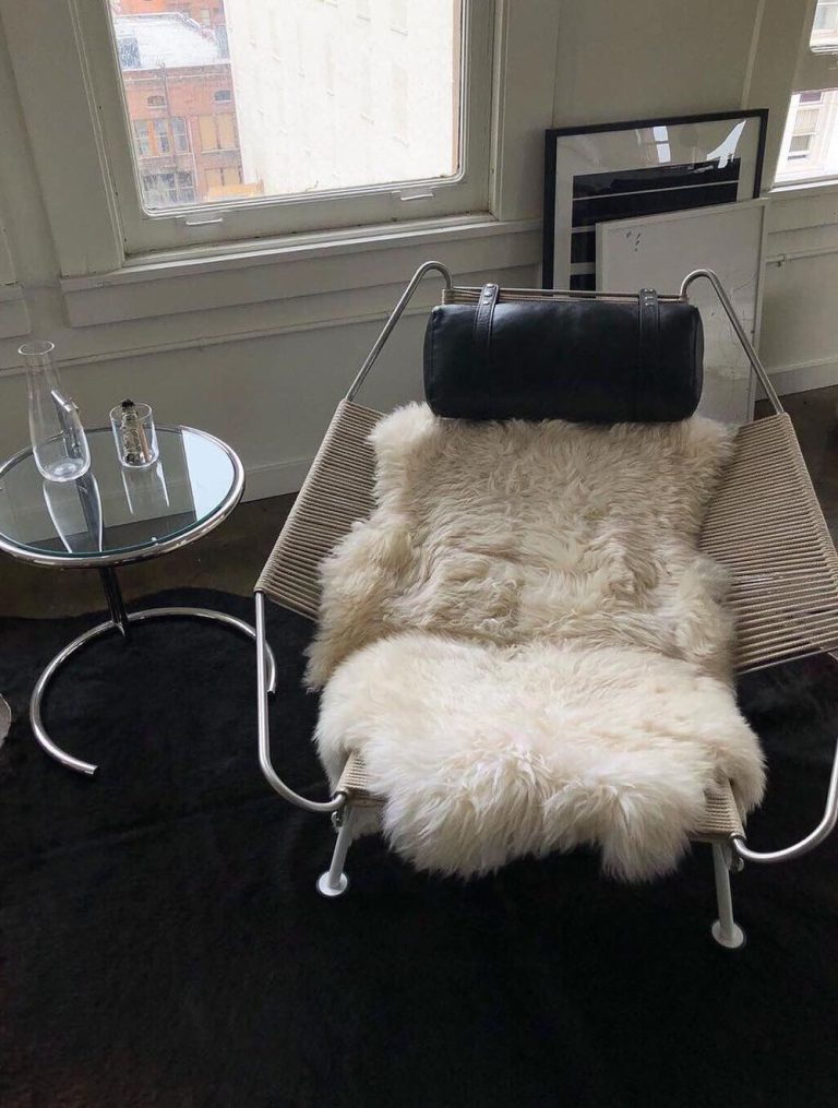 Rylight Designer Recommended Handmade Flag Line Recliner/Lounge Chair