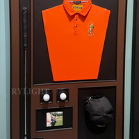 Framed Golf Outfit & Equipment Set Wall Decor