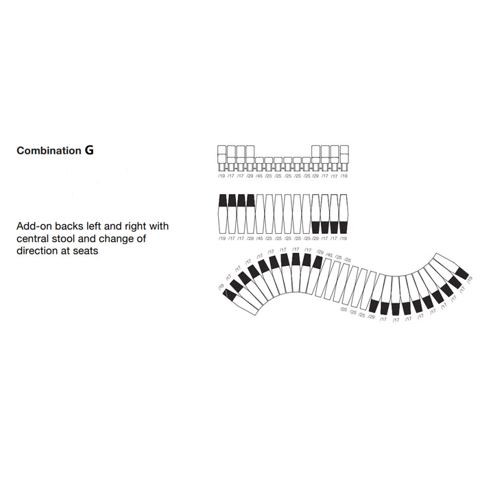 أريكة Rylight Spare Ribs المعيارية