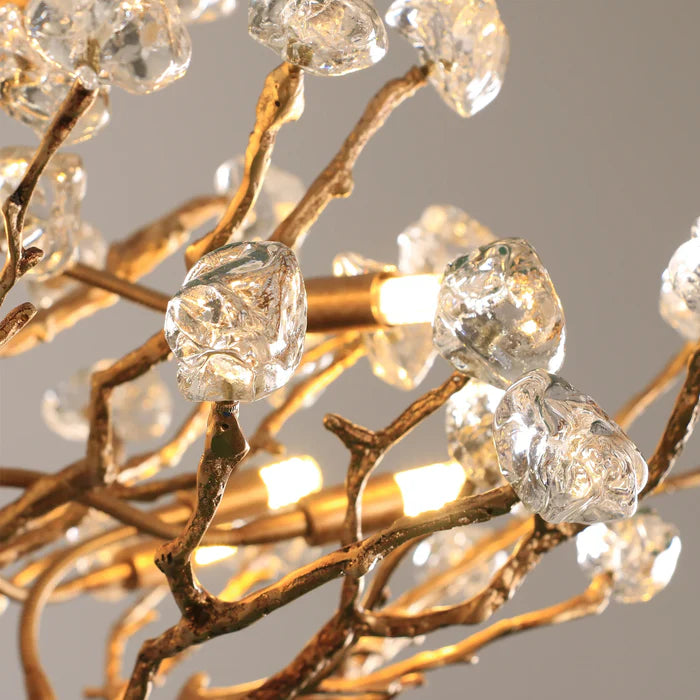 Final Sale · Creative Design Gemstone Branch Chandelier for Living Room/Bedroom