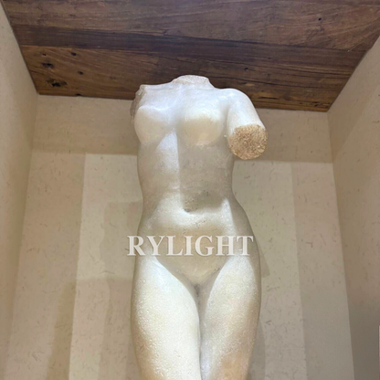 Graceful Female Curve Sculpture