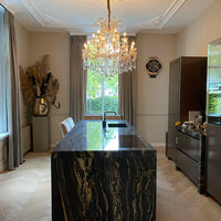 Rylight Classic 5-armed Candle Crystal Chandelier