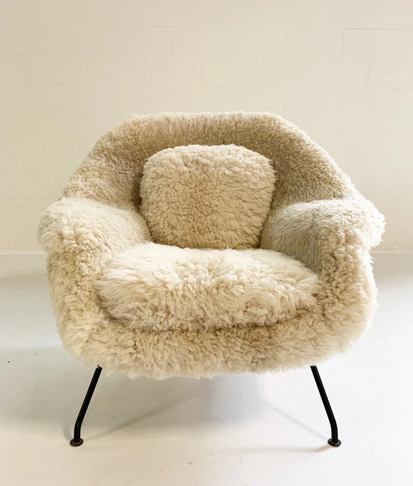 Cozy Fleece Lounge Sofa Chair