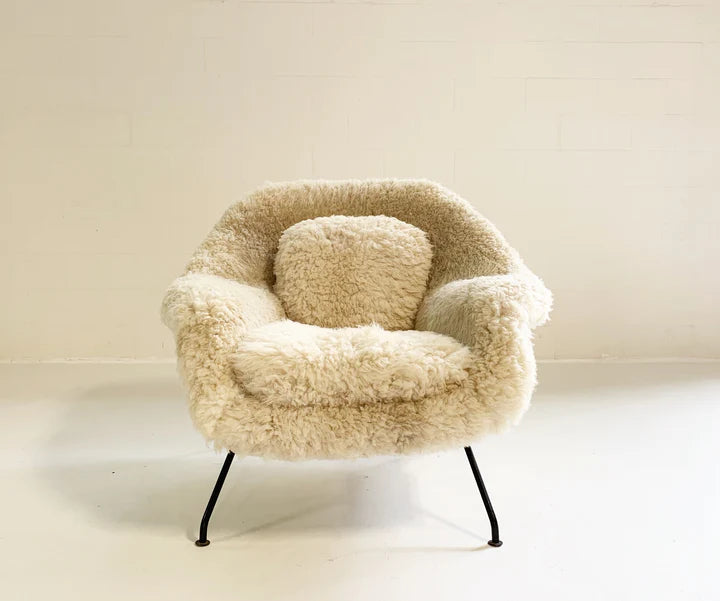 Cozy Fleece Lounge Sofa Chair