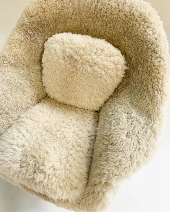 Cozy Fleece Lounge Sofa Chair