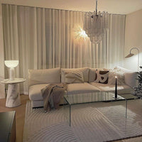 Rylight 5/9/13/23-ثريا شلال فاخرة متعددة الطبقات على شكل دمعة