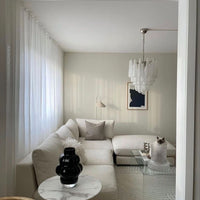 Rylight 5/9/13/23-ثريا شلال فاخرة متعددة الطبقات على شكل دمعة