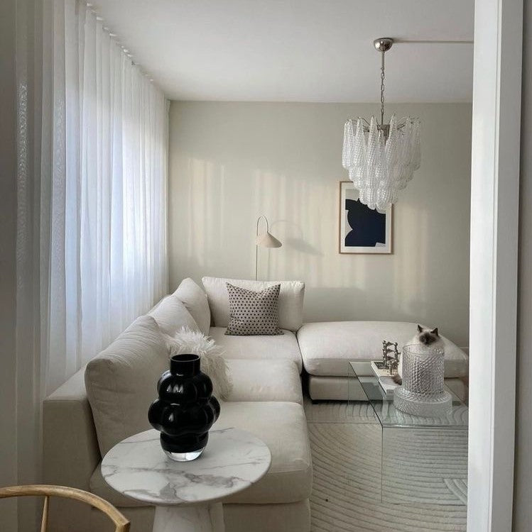 Rylight 5/9/13/23-ثريا شلال فاخرة متعددة الطبقات على شكل دمعة