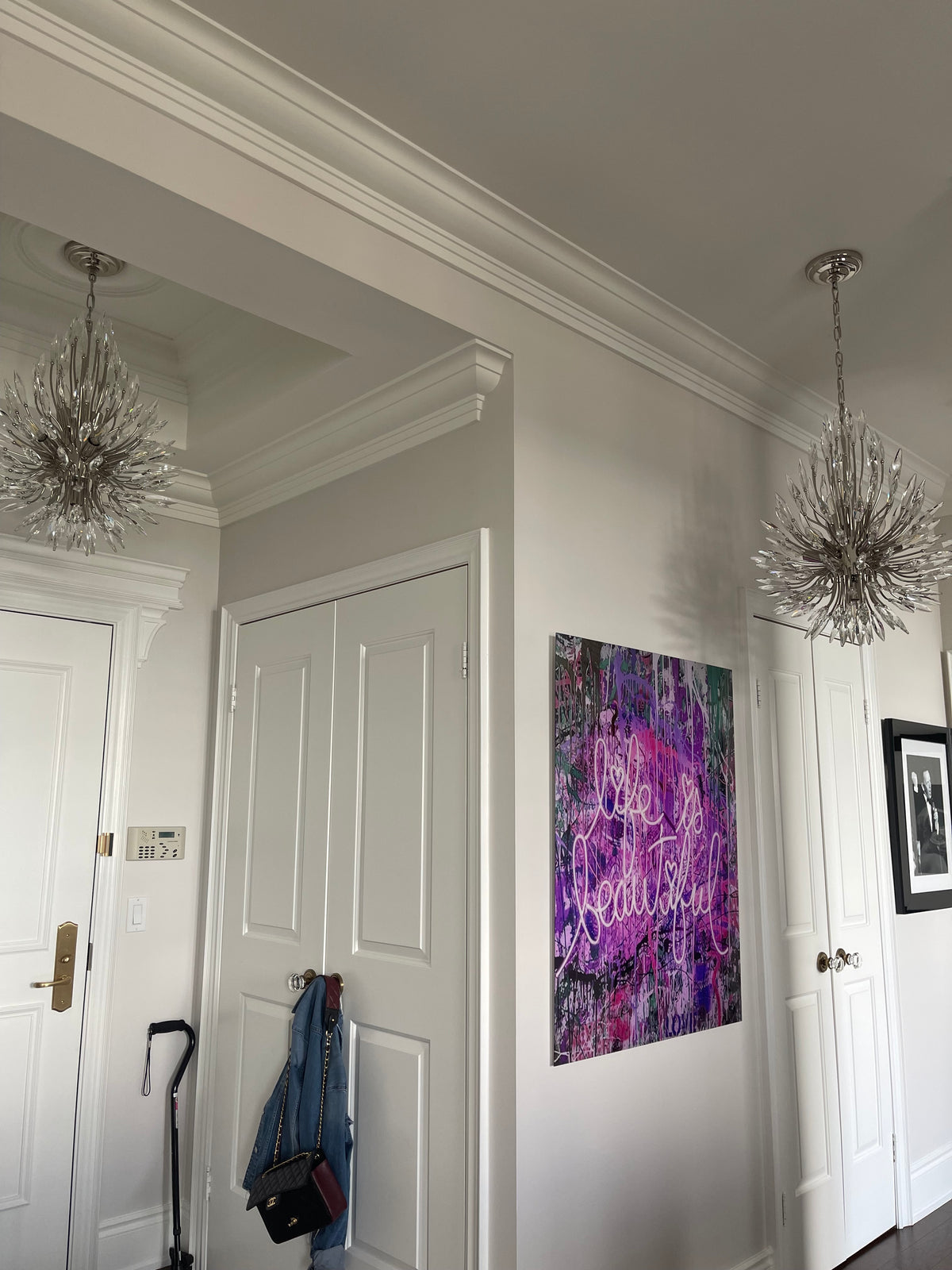 Rylight moderne mode artistieke kristallen kralen boeket kroonluchter