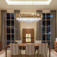 Rylight 18/24-lichts ronde/lineaire kristallen kroonluchter