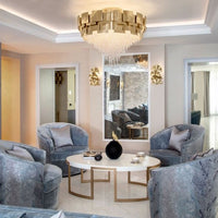 Rylight 18/24-lichts ronde/lineaire kristallen kroonluchter