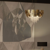 Rylight 18/24-lichts ronde/lineaire kristallen kroonluchter