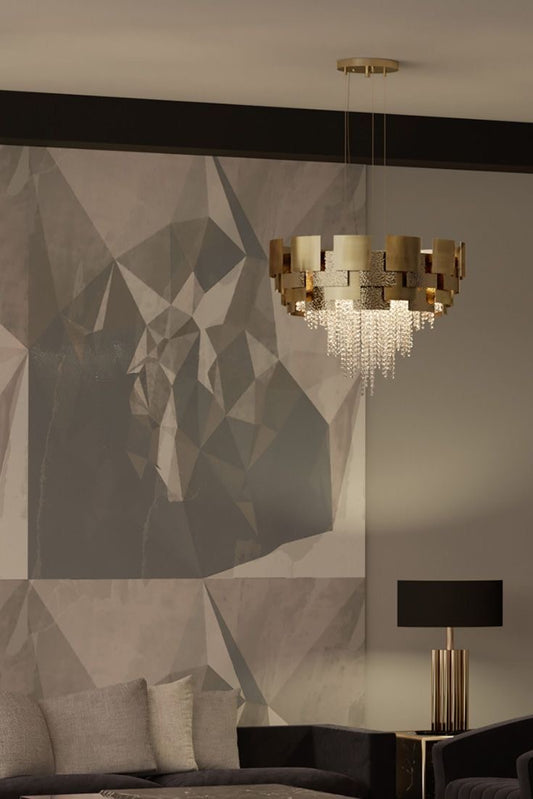 Rylight 18/24-lichts ronde/lineaire kristallen kroonluchter