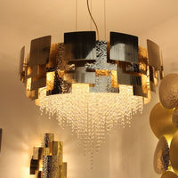 Rylight 18/24-lichts ronde/lineaire kristallen kroonluchter