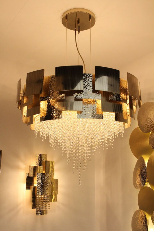 Rylight 18/24-lichts ronde/lineaire kristallen kroonluchter