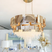 Rylight 18/24-lichts ronde/lineaire kristallen kroonluchter