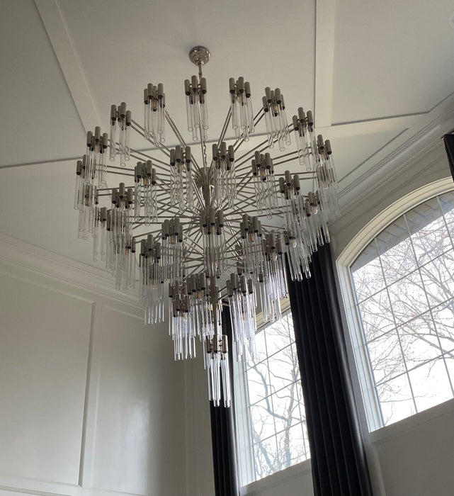 Rylight 5-Tier Waterfall Tubular Chandelier