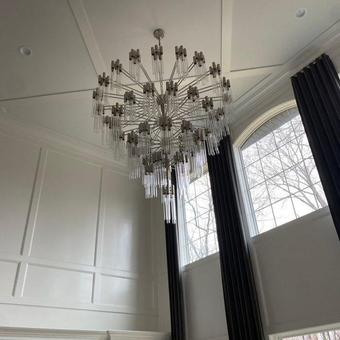 Rylight 5-Tier Waterfall Tubular Chandelier