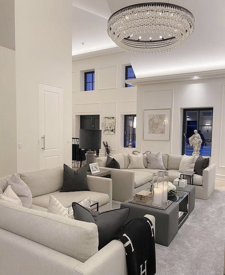 Rylight 4-laags ronde gelaagde dimbare kristallen traankroonluchter