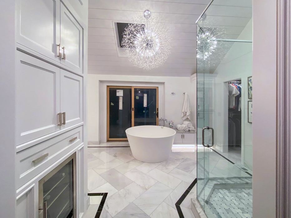 Rylight Starburst Crystal Chandelier